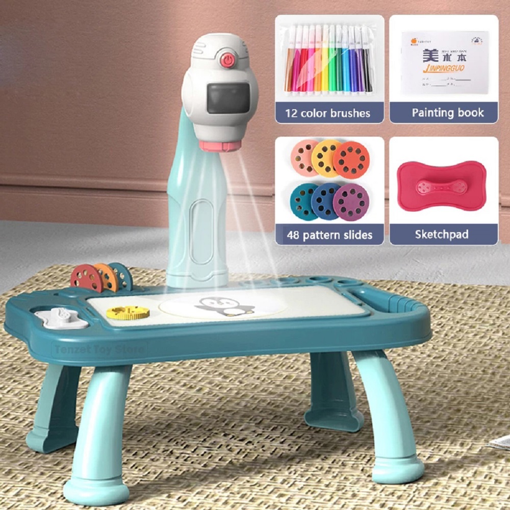 Drawing Projector Kids - الأطفال جهاز عرض (بروجكتور) ليد الفن
