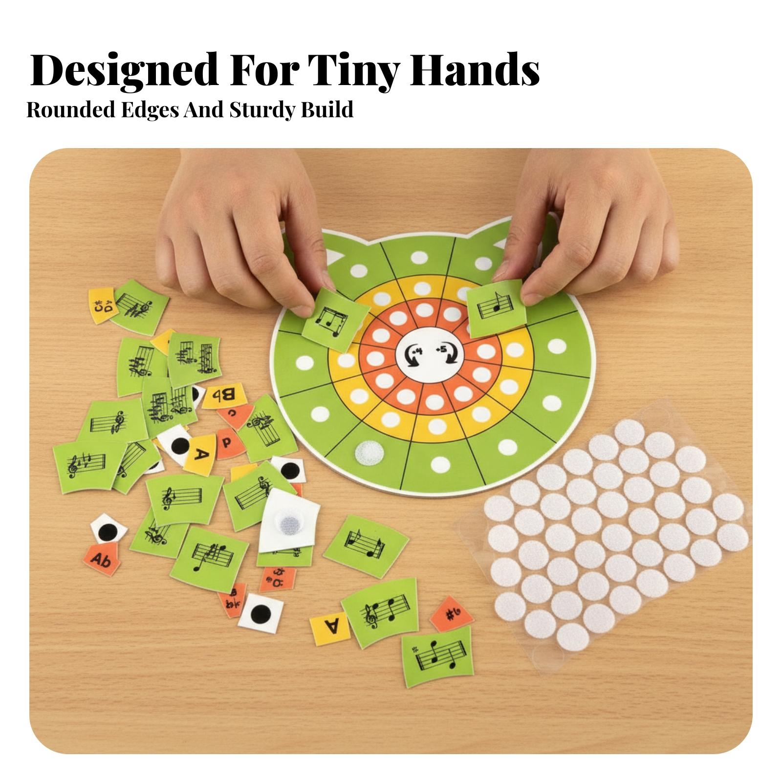 Kids Education Design - لعبة تعليمية موسيقية للأطفال، لوحة لتعلم