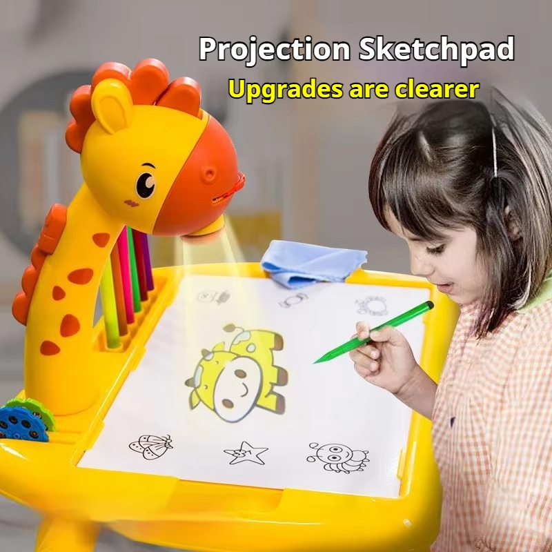 Drawing Projector Kids - لوحة رسم إسقاط غزال كهربائي، لوحة