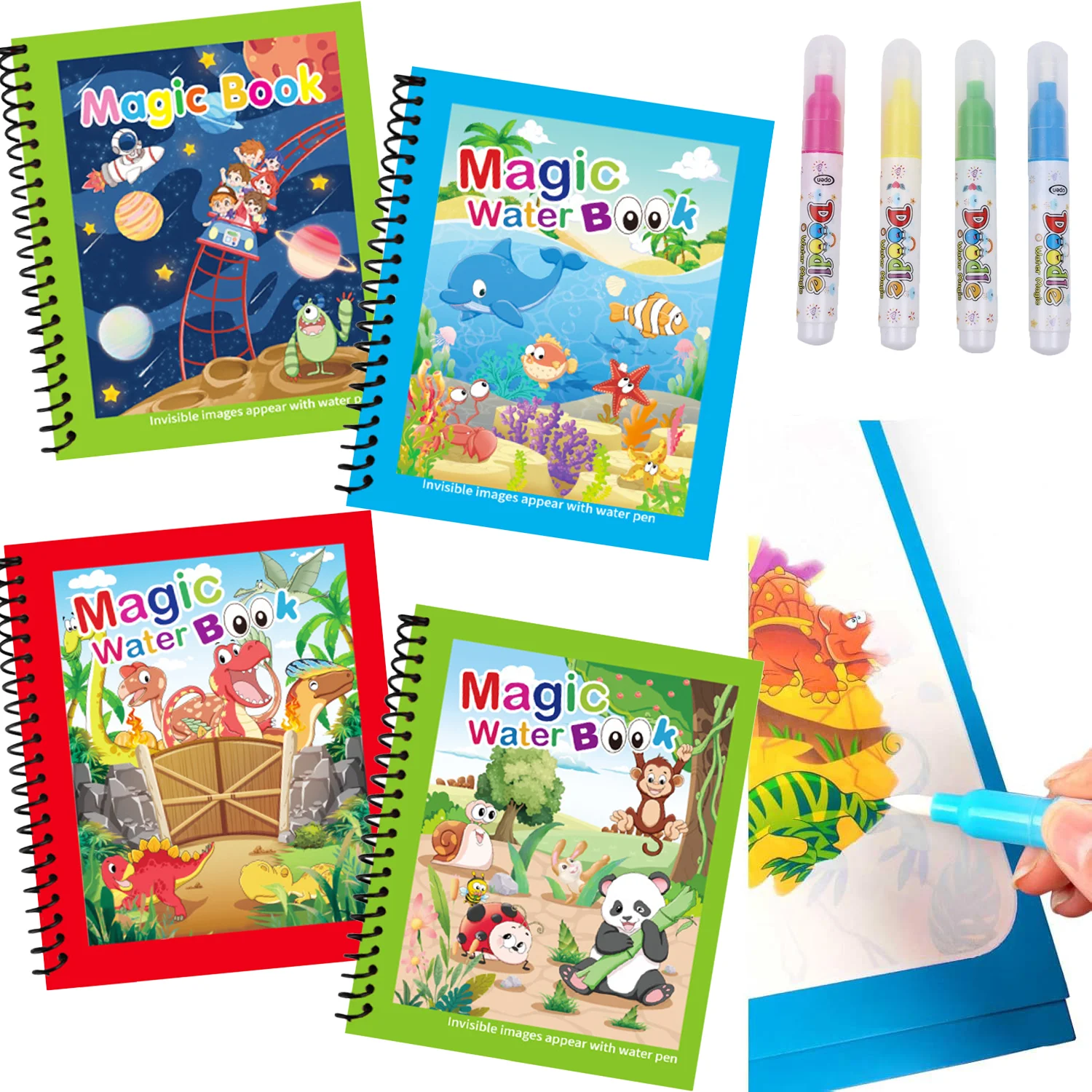 كتاب الرسم المائي السحري القاب - مراجعة Kids Education Laptop وسعره