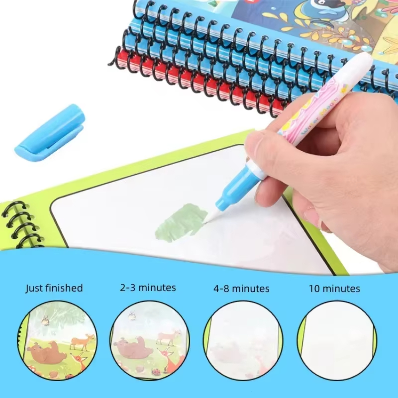 كتاب الرسم المائي السحري القاب - مراجعة Kids Education Laptop وسعره