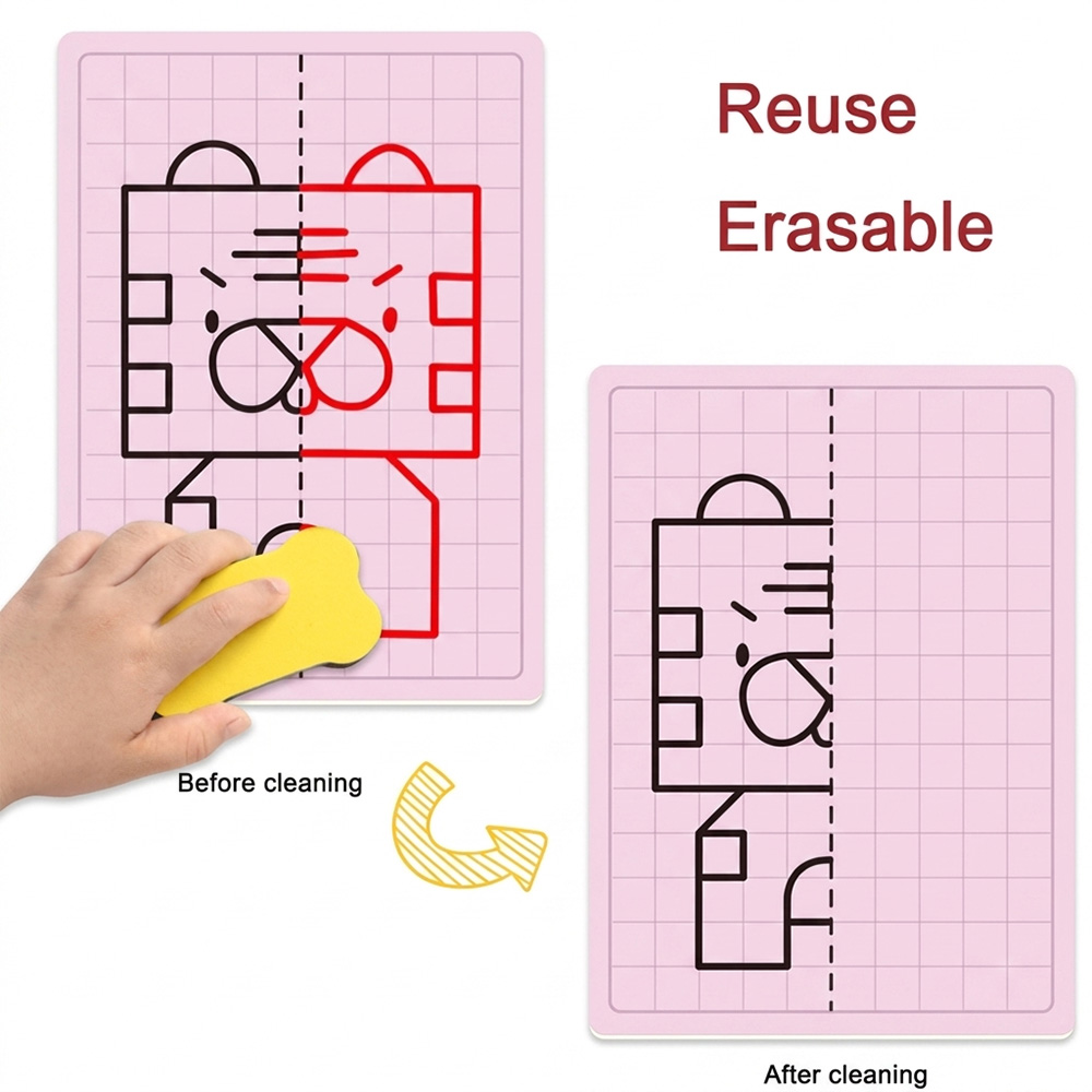 لعبة رسم متناسقة للأطفال بتصمي - مراجعة Learning Workbook Preschool وسعره