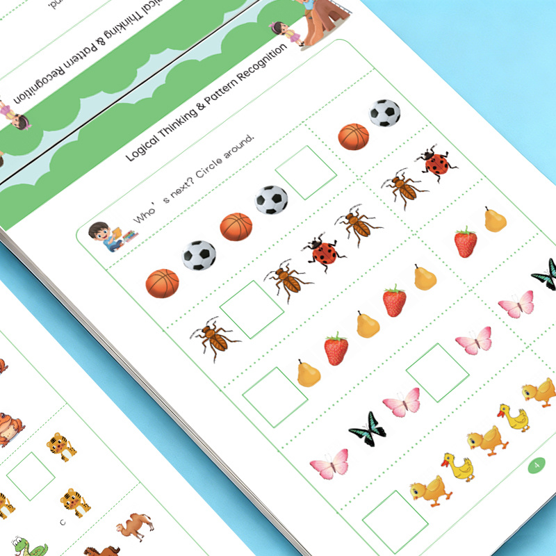 كتاب تمارين البحث عن الأنماط ل - مراجعة Learning Workbook Preschool وسعره