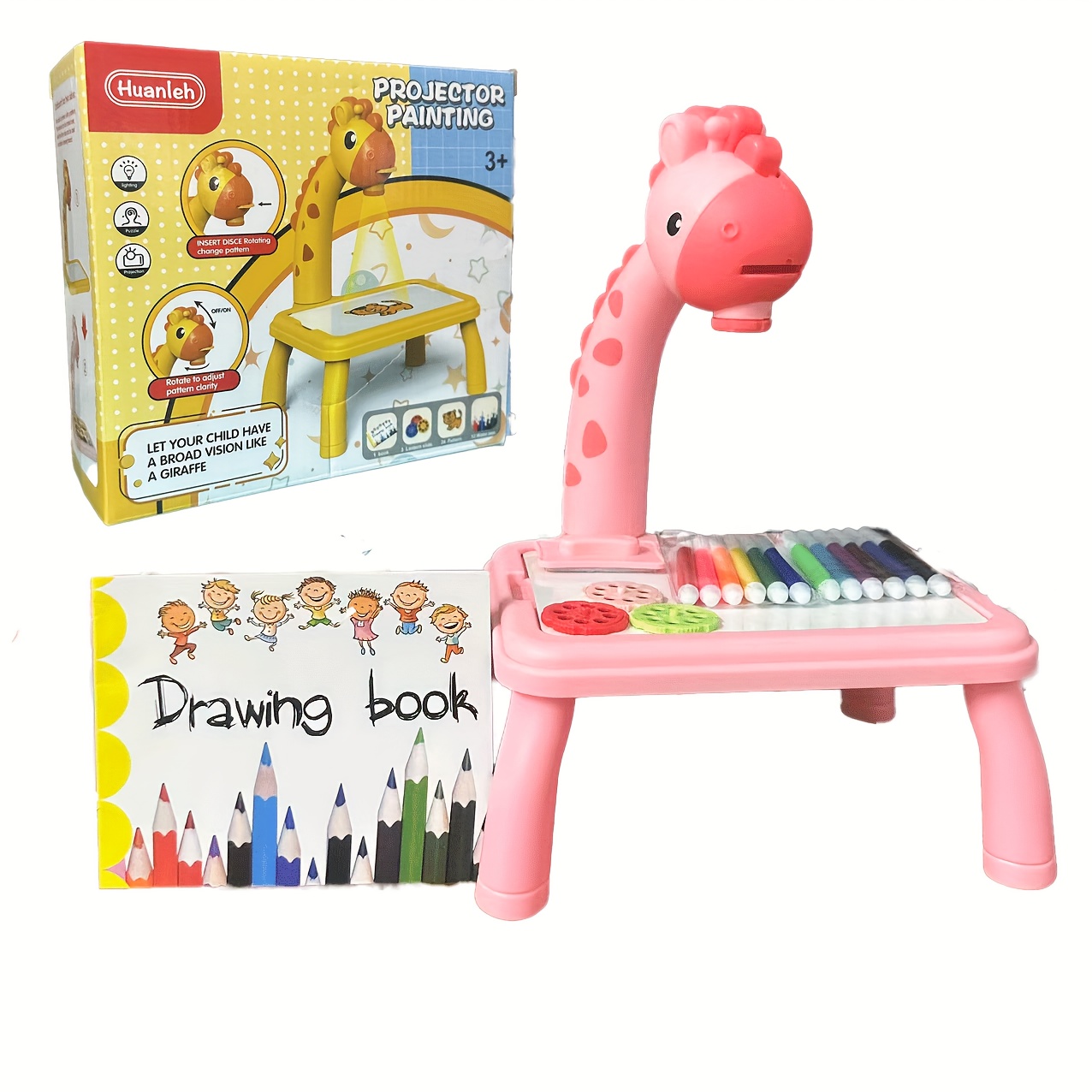 طاولة رسم للأطفال مع خاصية الع - مراجعة Drawing Projector Kids وسعره