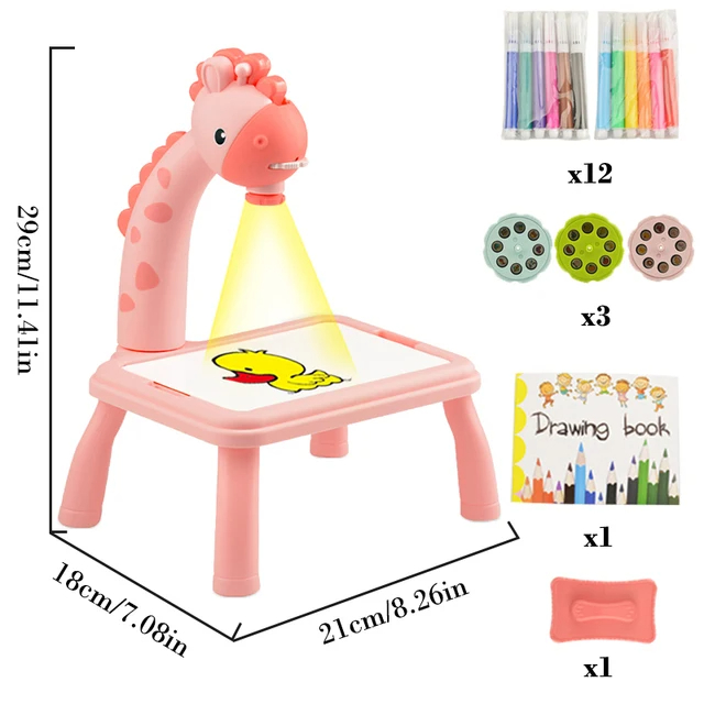 لوحة رسم للأطفال للتعليم المبك - مراجعة Drawing Projector Kids وسعره